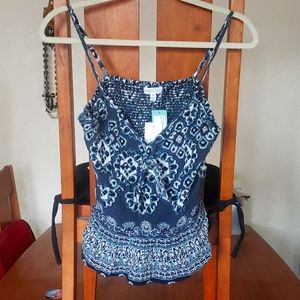 Long Bohemian Crop Top